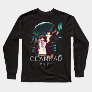 Classic Photo Characters Clannad Japanese Anime Long Sleeve T-Shirt